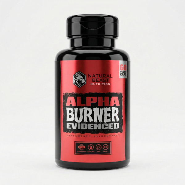 Alpha Burner Natural Beast - 60 cápsulas veganas