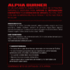 Alpha Burner Natural Beast - 60 cápsulas veganas