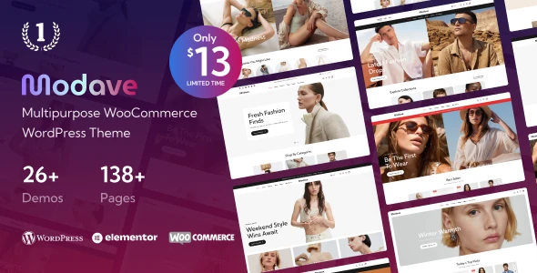 Modave – Multipurpose WooCommerce WordPress Theme